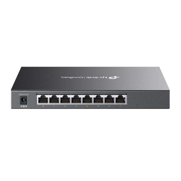 TP-Link SG2008P Omada 8-Port Gigabit Smart Switch with 4-Port PoE+ PORT: 4 Gigabit PoE+ Ports SPEC: 802.3at/af, 62 W PoE