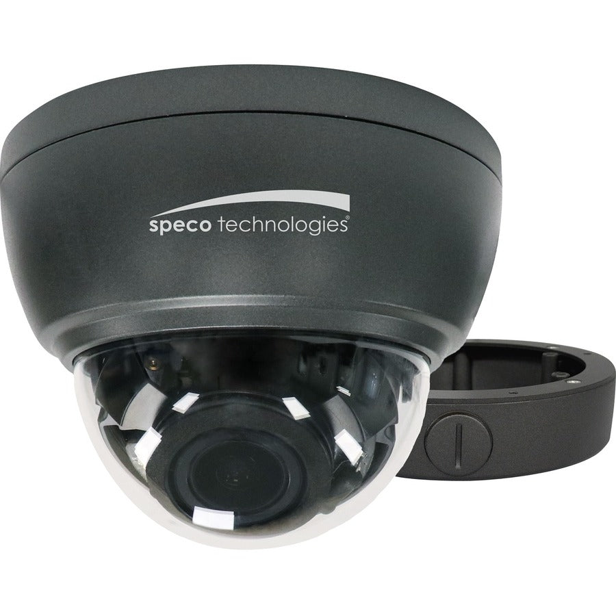 Speco Technologies O4VD2 4MP IP Dome Camera with IR, WDR, 2.8mm fixed lens,, NDAA, White