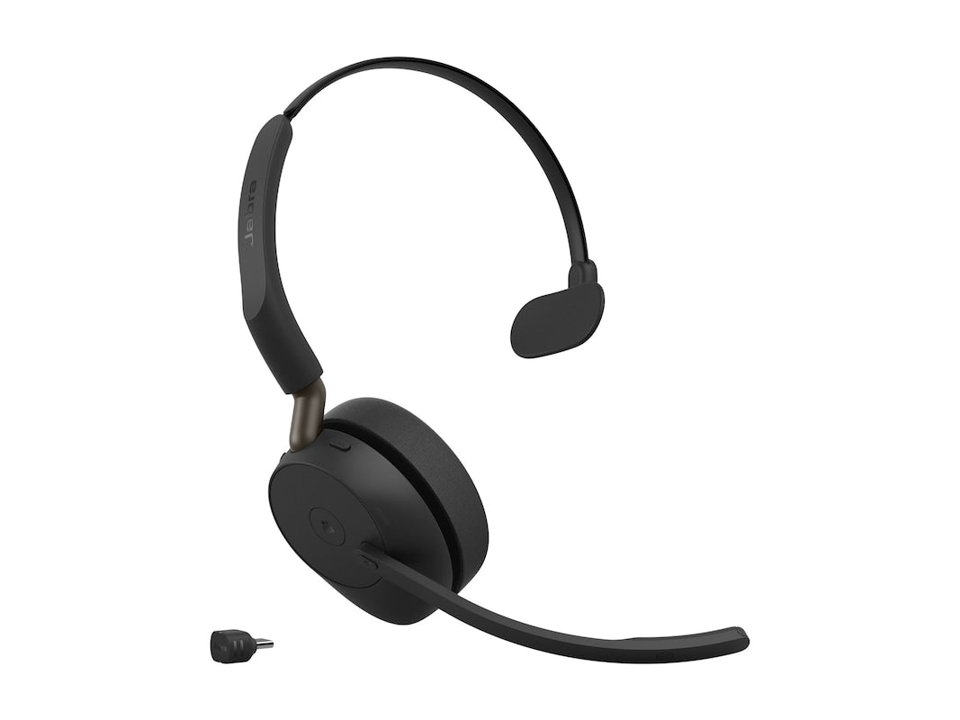 Jabra 36599-899-889 Evolve3 65 Mono, LINK 390c, MS, Stand