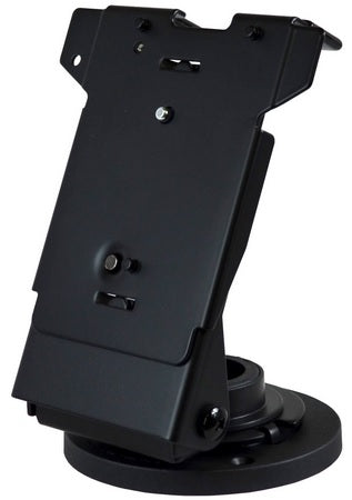 ENS Engineered Network Systems 367-2406 Sold Separately** Stand for Verifone MX915-925. Swivels 180 and tilts 8 -90 **Device Base Stand, Low Contour