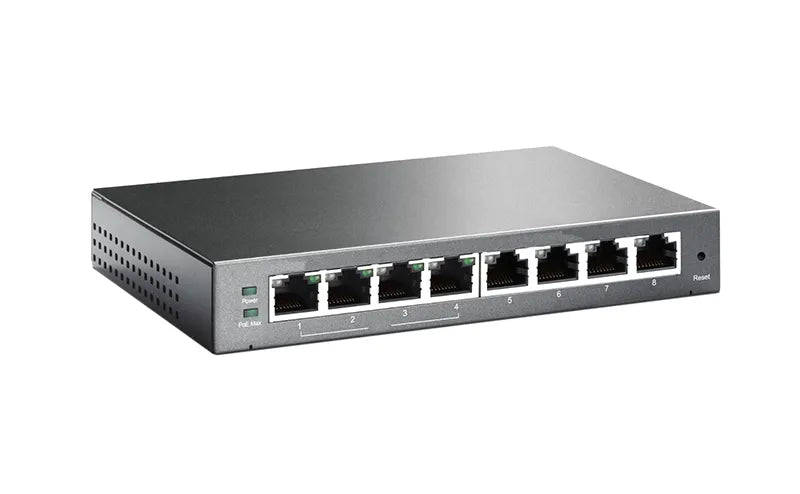 Transition Networks SISPM1040-582-LRT Managed Hardened PoE++ Switch, (8) 10/100/1000Base-T PoE++, (2) 100/1000Base-X SFP