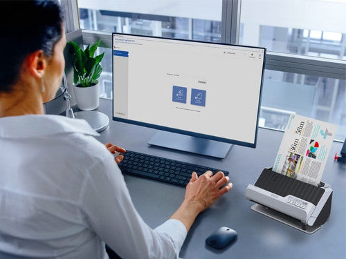 Epson A41CL16012 S1000II-NW, 60 dpm. Includes USB cable, SAC cable, AC adapter, Setup Guide, connector cover. 2-year limited