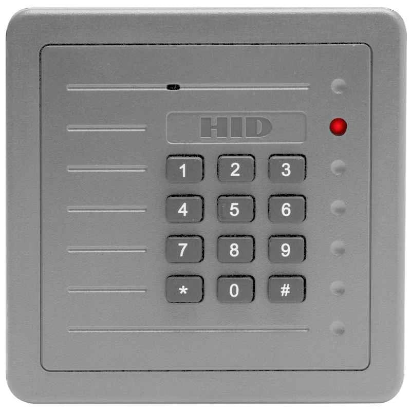 HID 5355AGK00 Proxpro Prox Reader Wiegand Gray/Keypad