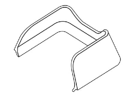 VeriFone PPL379-014-06-A Privacy Shield, M425-A/M450-A/M440 With Low Bridge, P Sensor