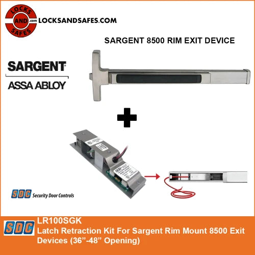 SDC LR100SGK Electric Latch Retraction Kit - Sargent