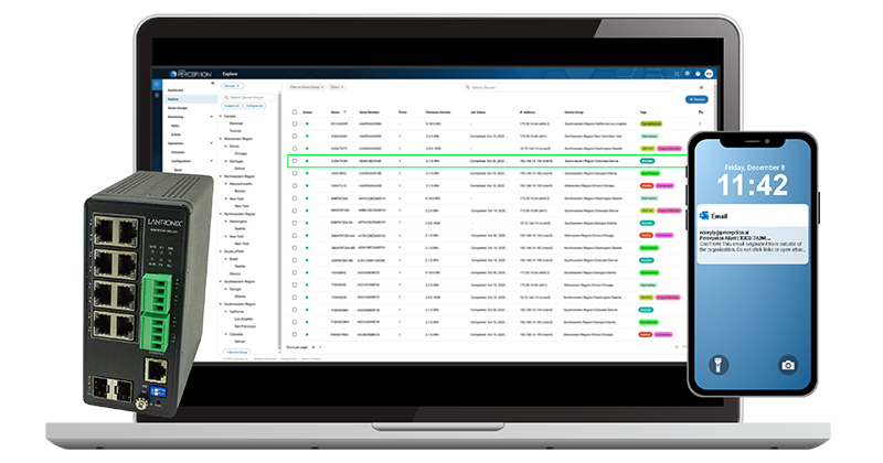 Transition Networks SISPM1040-582-LRT Managed Hardened PoE++ Switch, (8) 10/100/1000Base-T PoE++, (2) 100/1000Base-X SFP