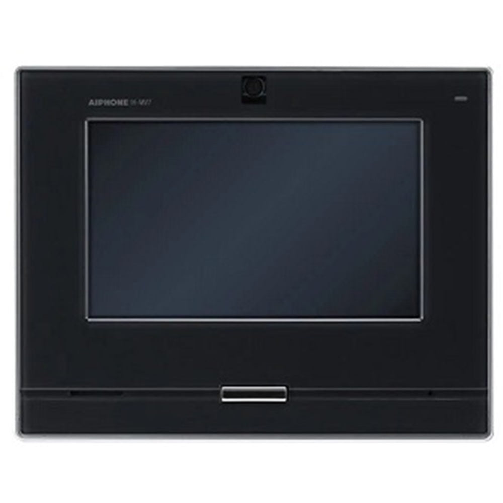 Aiphone IX-MV7-B Ip Video Master Station, Sip Compatible, With 7" Touchscreen, Black