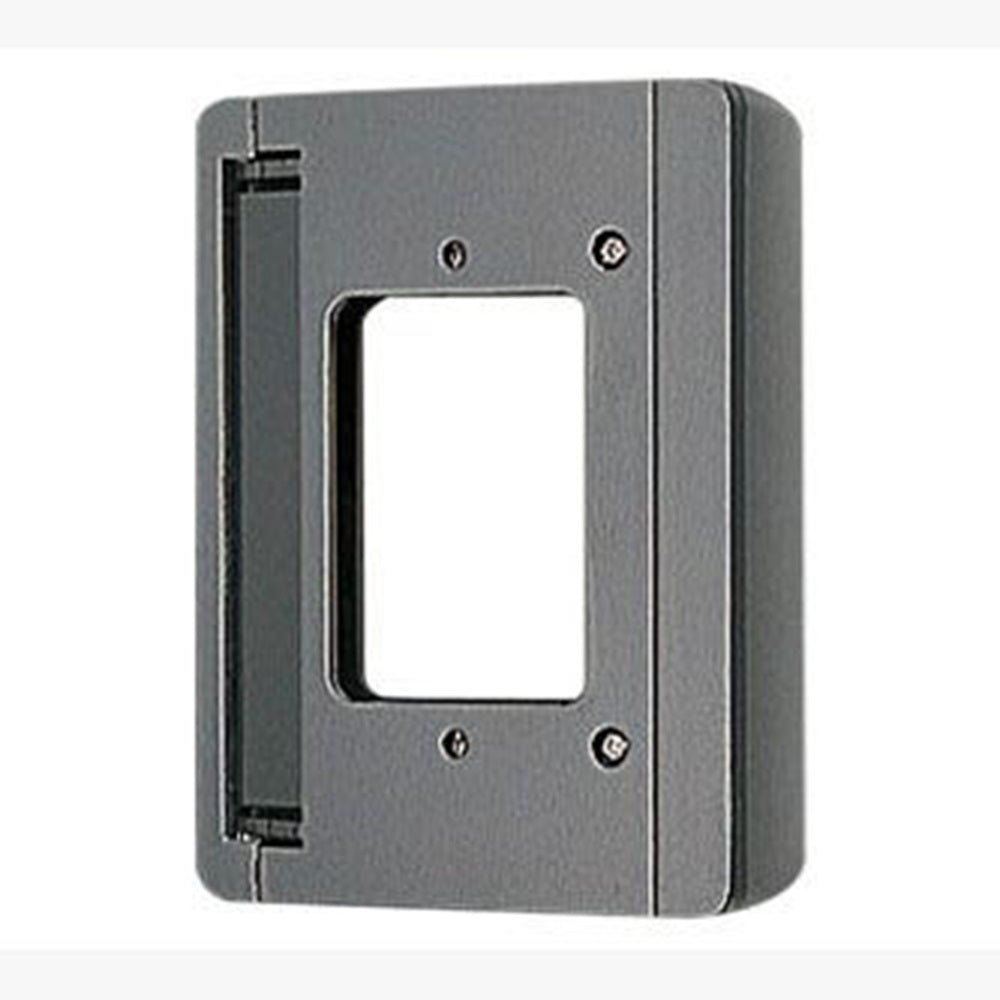 Aiphone KAW-D 30-Degree Angle Box for 1-Gang Surface Mount Door Stations