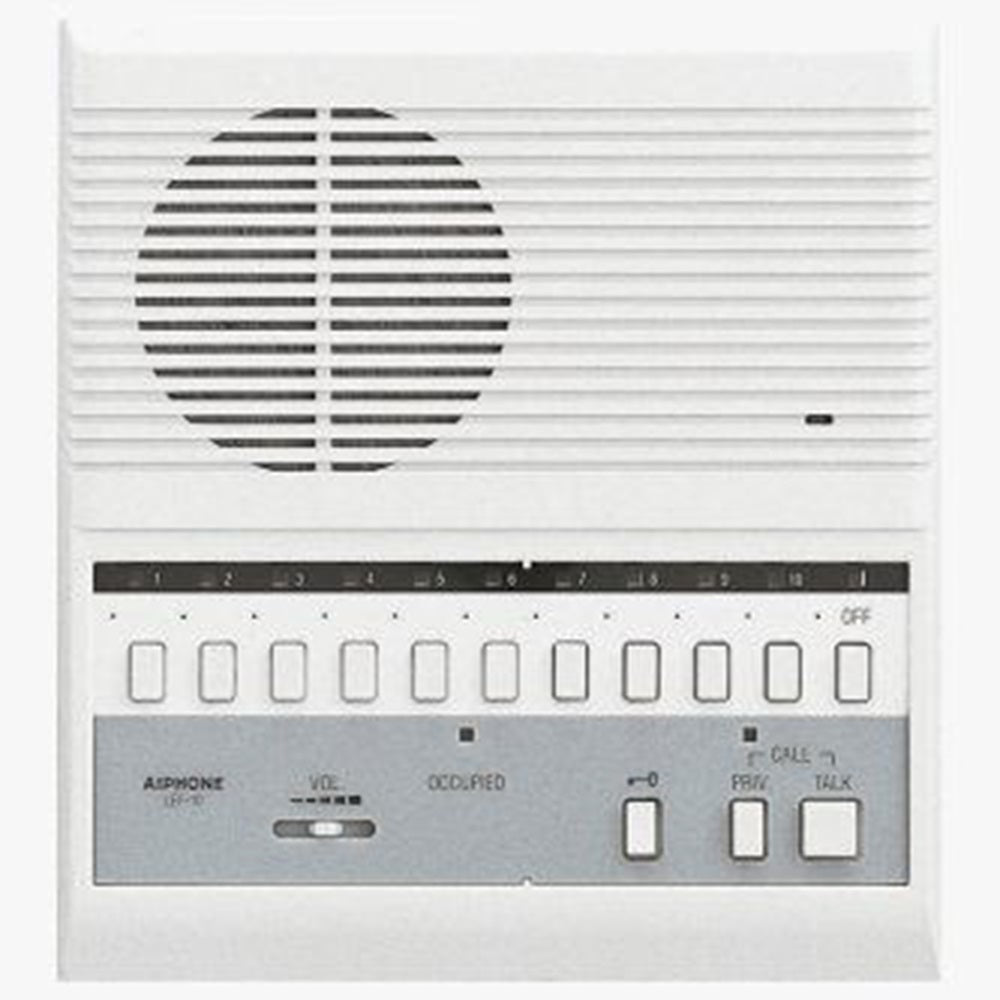 Aiphone LEF-10 10 Call Master Surface Mount