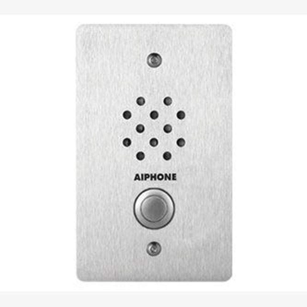 Aiphone LE-SS-1G 1-Gang Door Station, Vandal and Weather Resistant Stainless Steel
