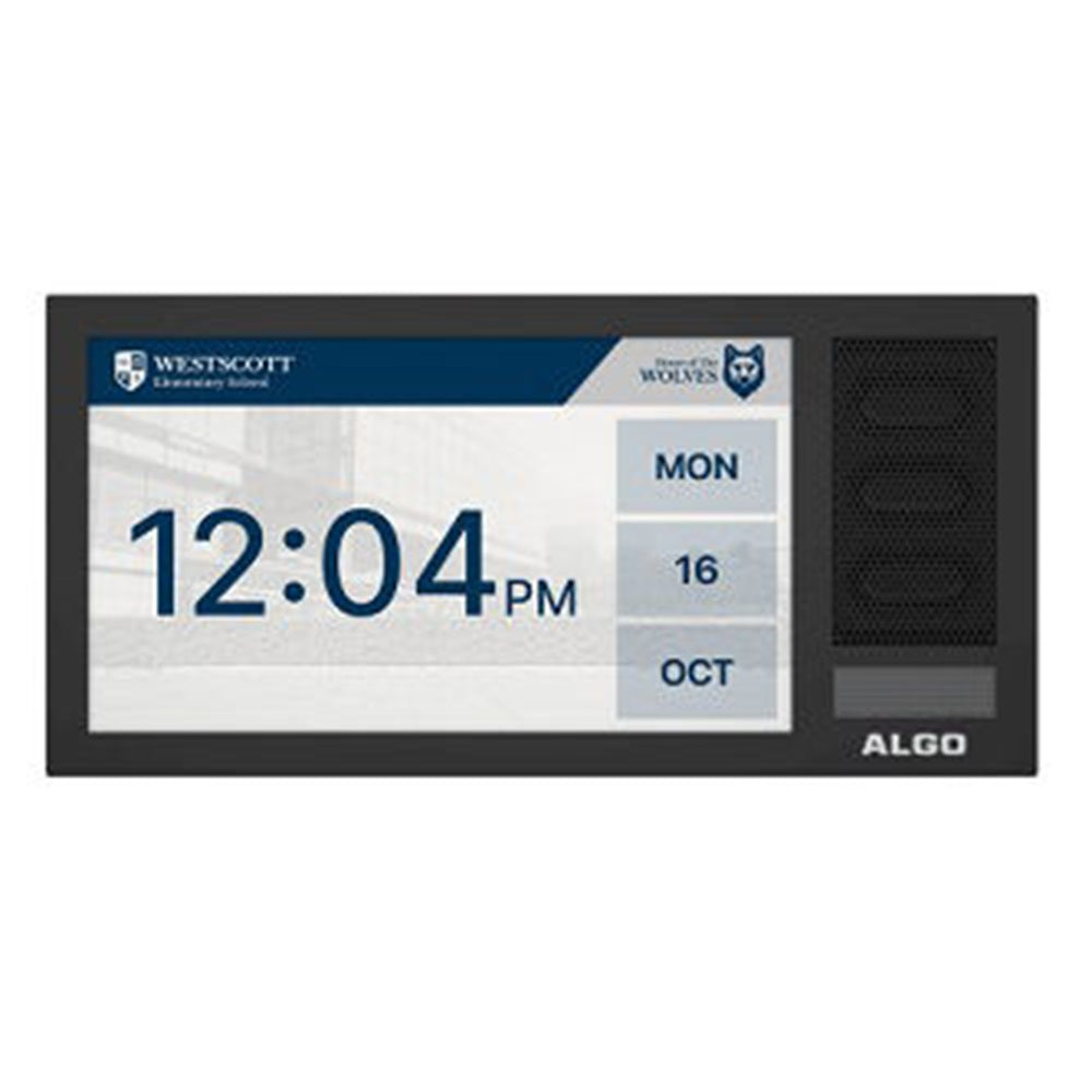 Algo 8410 Ip Digital Display With Speaker Single-Sided