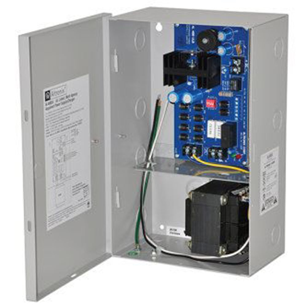 Altronix AL400UL Power Supply Charger, Single Class 2 Output, 12/24VDC @ 4A, 115VAC, BC200 Enclosure