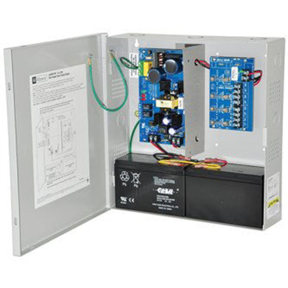 Altronix AL400ULPD4 Power Supply Charger, 4 Fused Outputs, 12/24VDC @ 4A, 115VAC, BC300 Enclosure