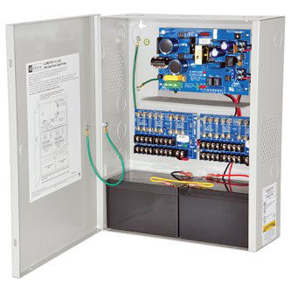 Altronix AL400ULXPD16 Power Supply Charger, 16 Fused Outputs, 12/24VDC @ 4A, 115VAC, BC400 Enclosure