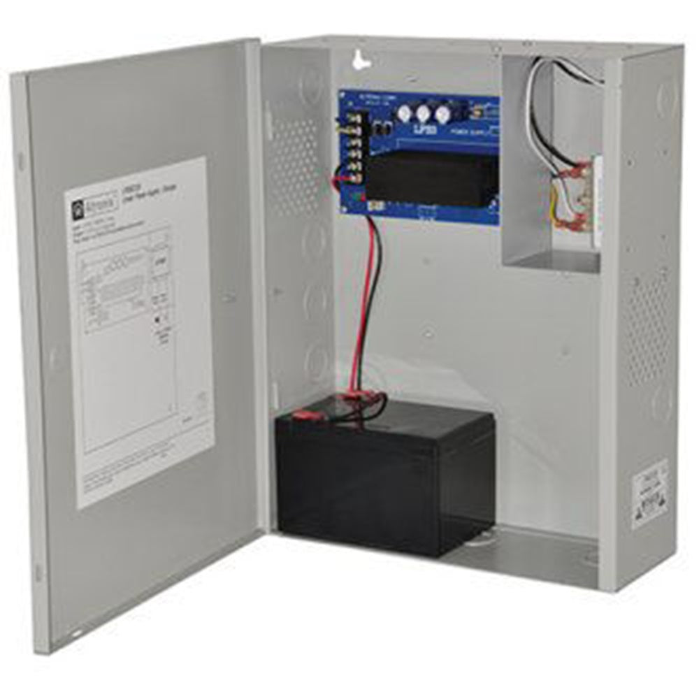 Altronix LPS3C12X Linear Power Supply/Charger, Single Class 2 Output, AC Fail Supervision, 12VDC @ 2.5A, 115VAC, BC400 Enclosure