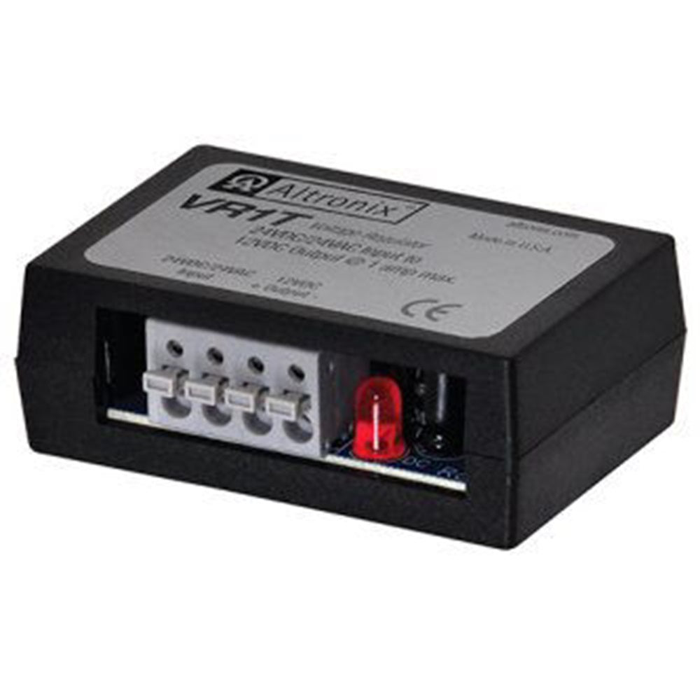 Altronix VR1T Voltage Regulator, Converts 24VAC/VDC to 12VDC @ 1A, Terminal