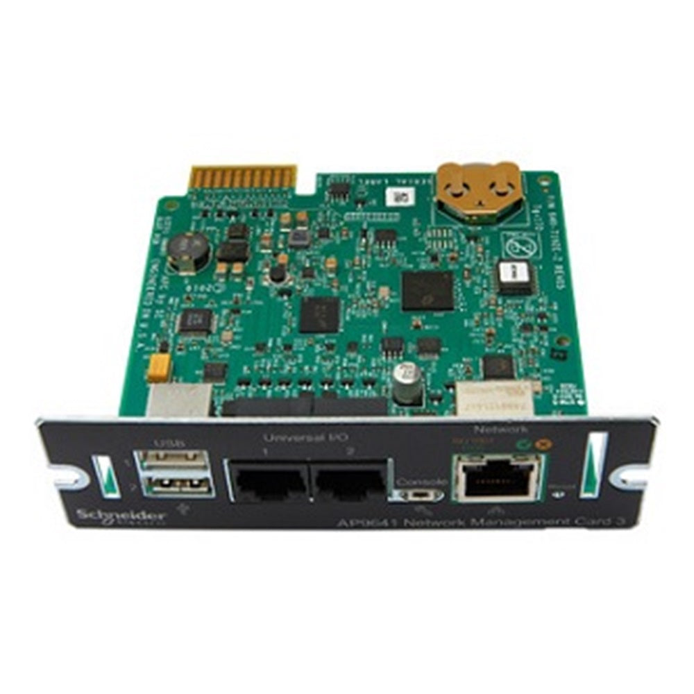 APC AP9641 UPS Network Management Card 3 with PowerChute Network Shutdown & Environmental Monitoring