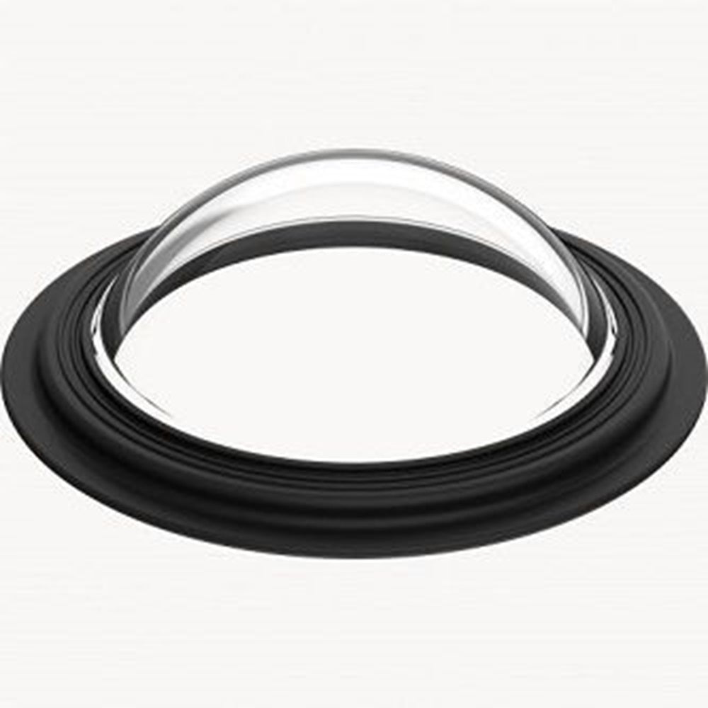 Axis Communications 01621-001 Standard clear dome with anti-scratch hard coating. Rubber gaskets included. Compatible with AXIS P9106-V.