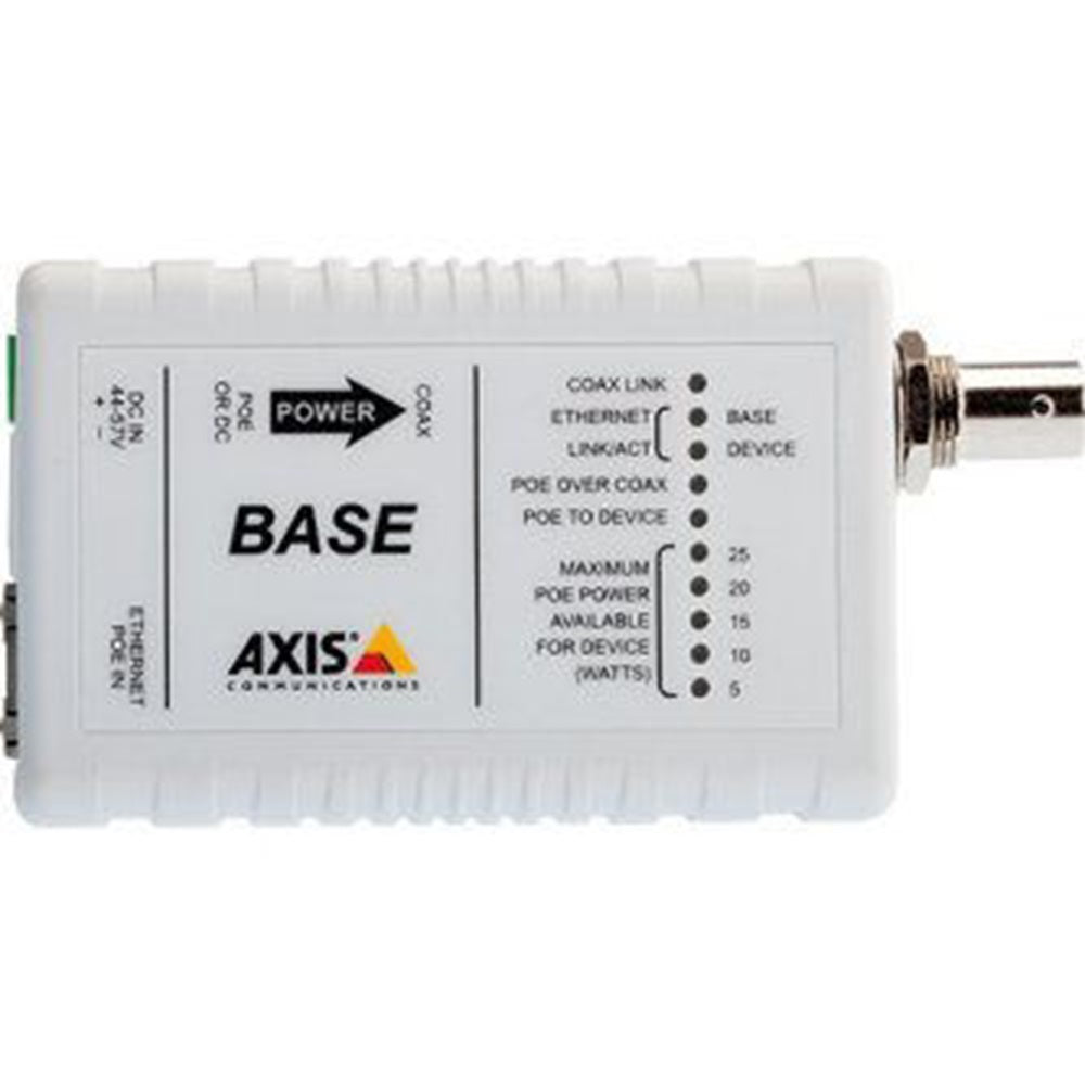 Axis Communications 5028-411 T8641 Poe+ Over Coax Base
