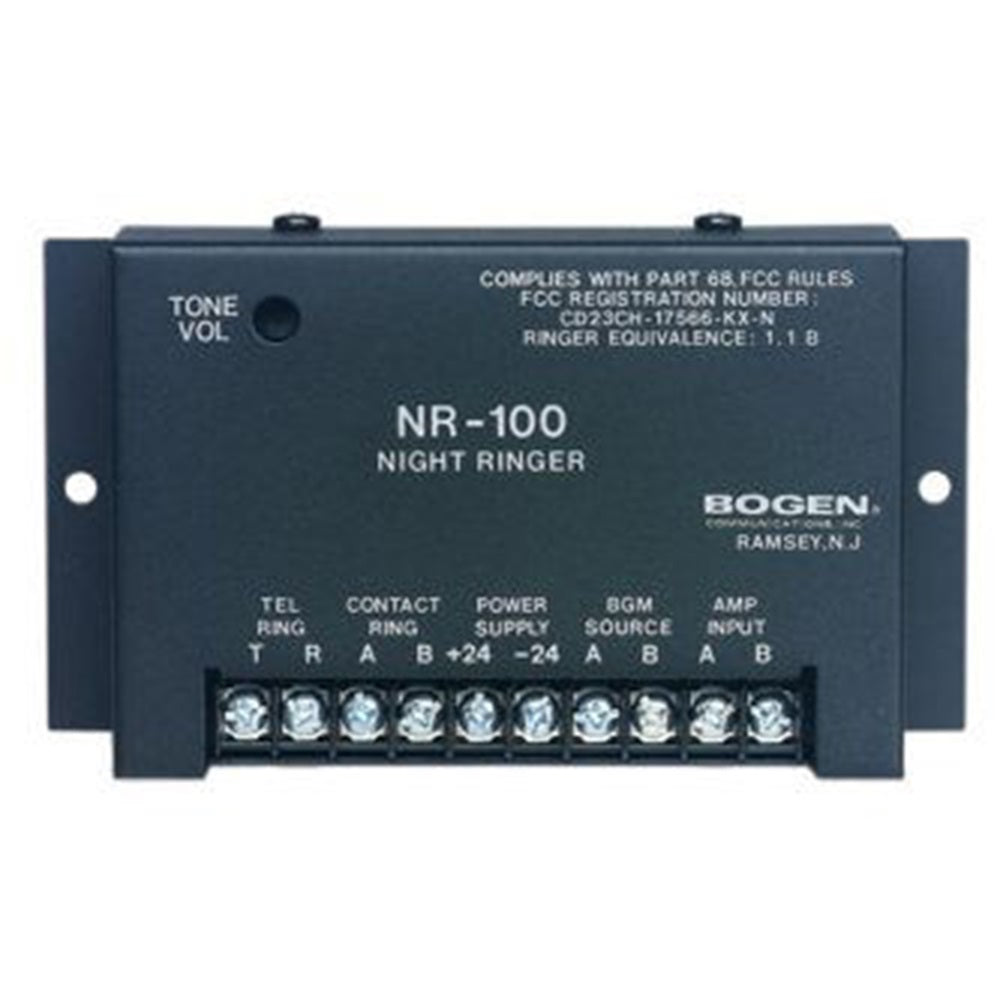 Bogen NR100 Night Ringer Pwr Supply Not Included