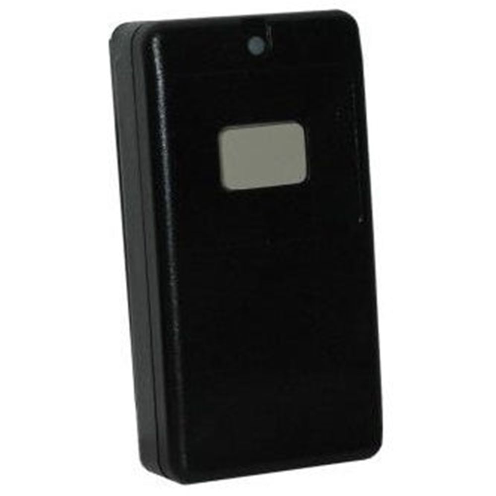 Radionix EN1235S Belt Clip Pendant (Single button) - Black, single-button pendant that includes belt clip