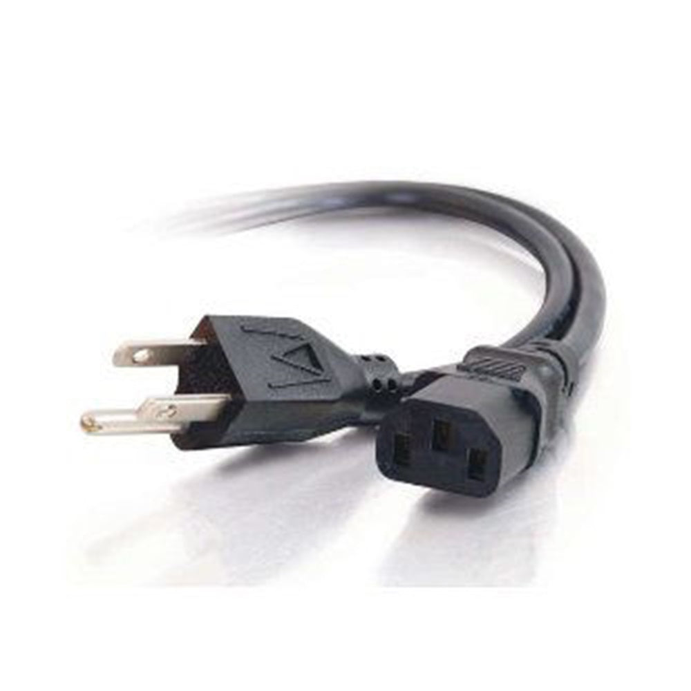 CablesToGo 53406 12ft UNIVERSAL POWER CORD C-13 TO 5-15P