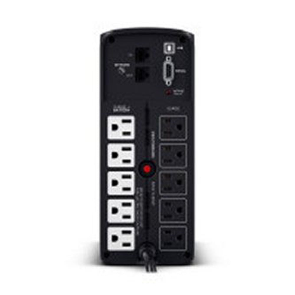 CyberPower CP850PFCLCD 850Va Cp Pfc Ups Pure Sinewave;10 Out 15A Lcd Avr Rj11/45/Coax 3Yr