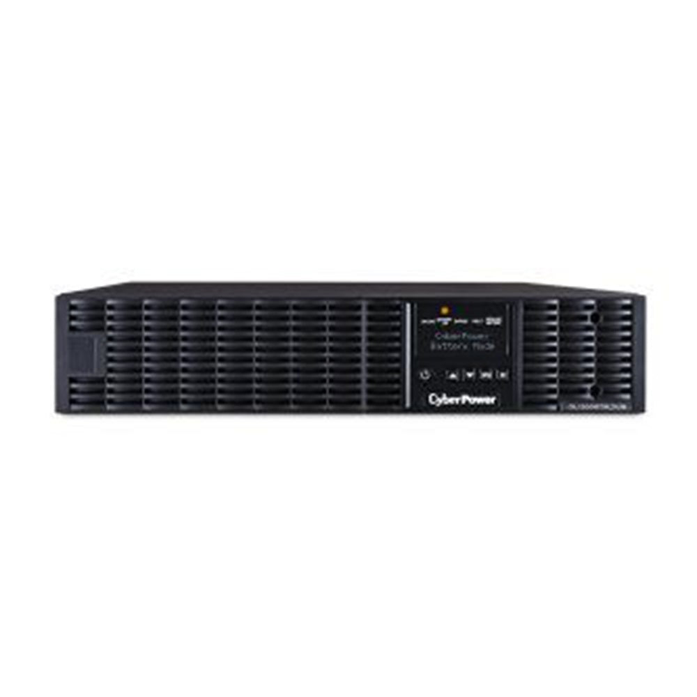 CyberPower OL1500RTXL2UN 1500VA/1350W, 0.9PF, Pure Sine Wave, 2U, NEMA 5-15P, 10 ft cord, 8 NEMA 5-15R, USB, Serial, RMCARD205