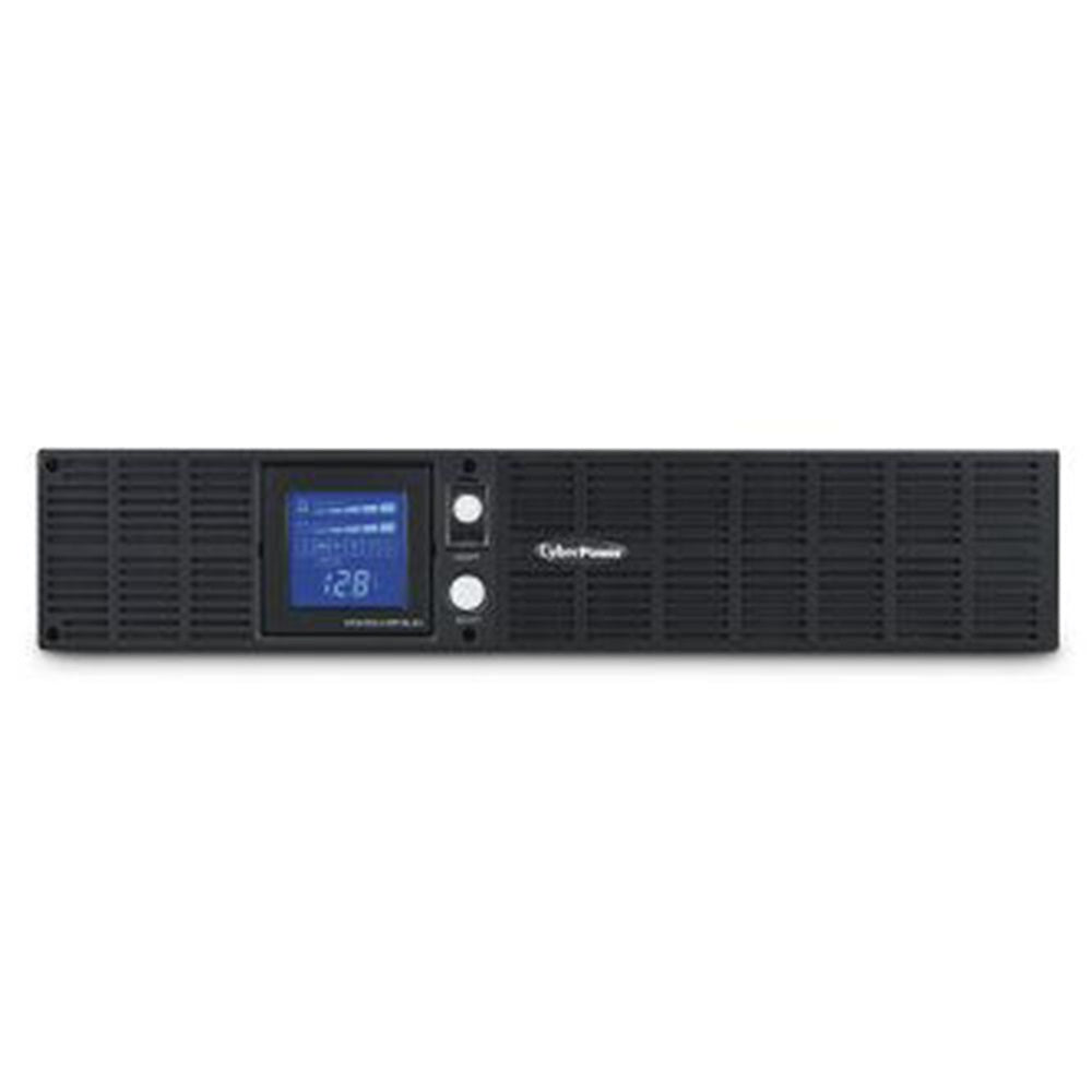 CyberPower OR2200LCDRTXL2U Line Interactive, Rack/tower, 8 Outlets, 5-20P w/10 ft cord, LCD, SNMP, Serial, USB, EPO, 3Yr Wty