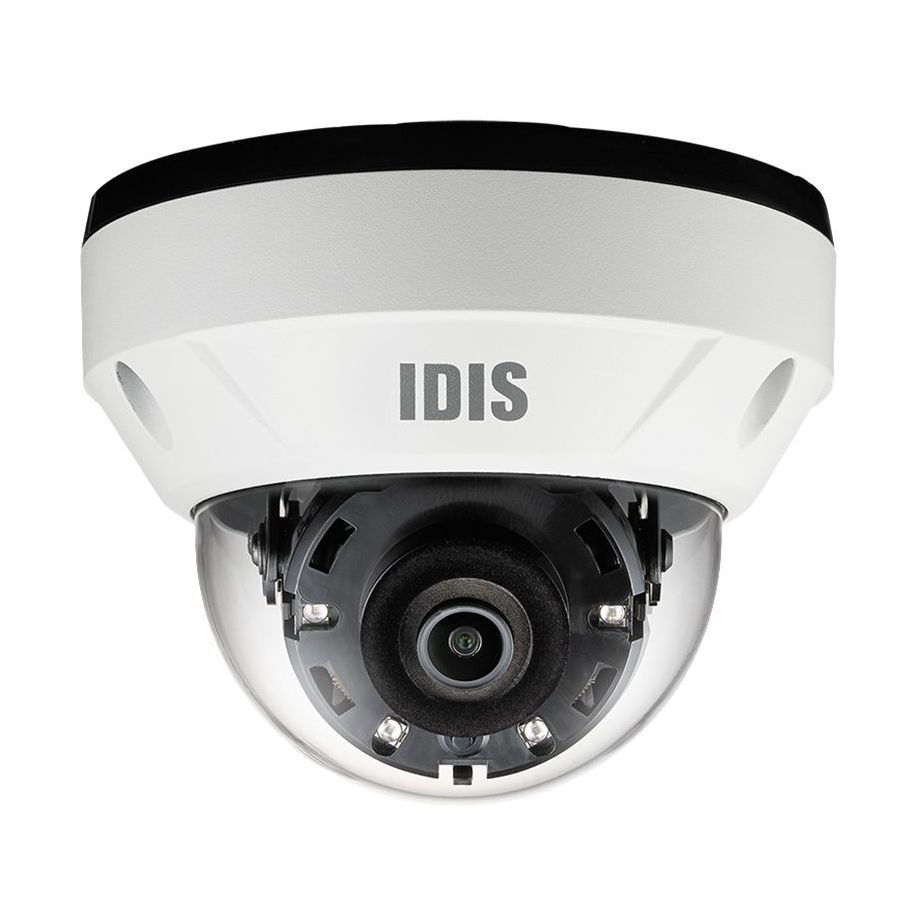Arecont DC-D4516WRX IDIS, 5M IR Dome Camera, Vandal IK 10, IP67, H.265@30ips, 1/2.8" CMOS, 2.8mm, DirectIP 2.0, ONVIF, Alarm