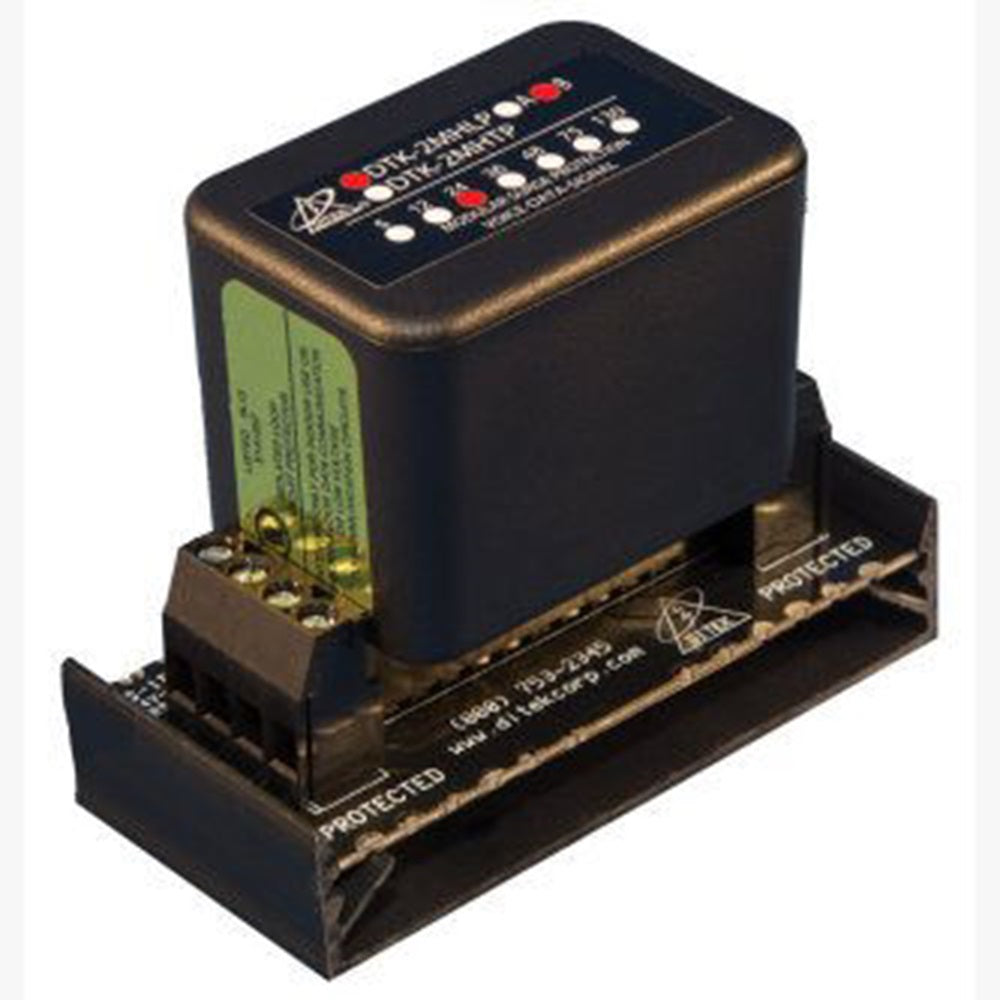 Ditek DTK-2MHLP24BWB 24V Hybrid Field Replaceable Suppression Module with Hardwire 2 Pairs