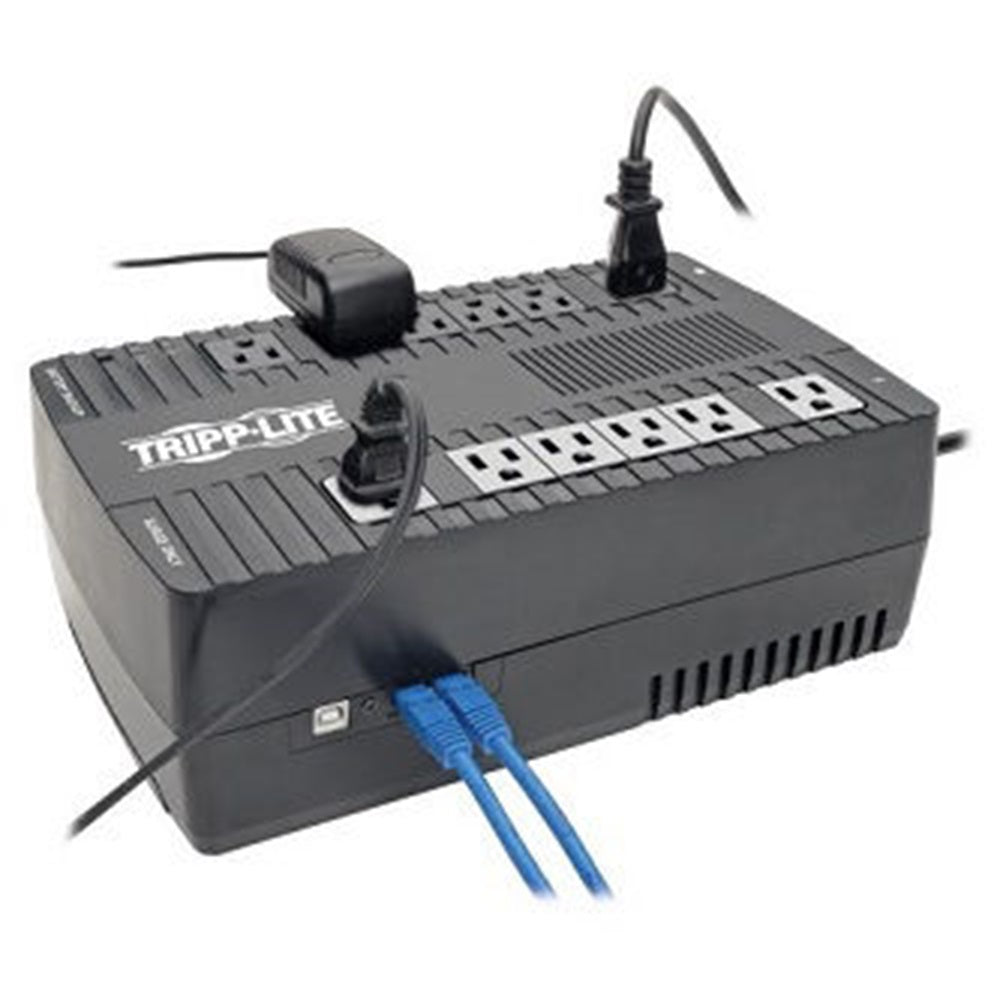 Eaton AVR900U 900VA 480W Line-Interactive UPS - 12 NEMA 5-15R Outlets, AVR, 120V, 50/60 Hz, USB, Desktop/Wall Mount