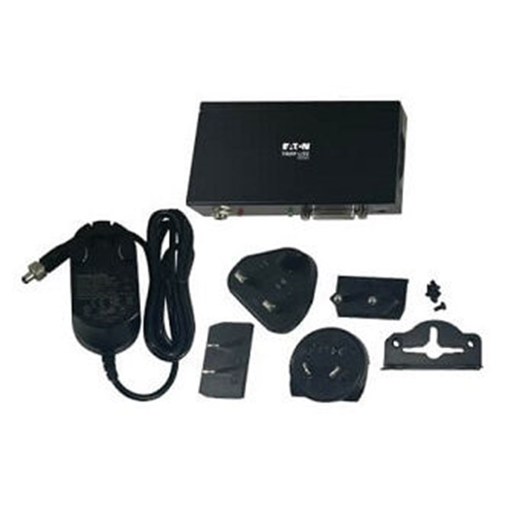 Eaton B116-002A-INT 2-Port DVI Splitter with Audio and Signal Booster, Single-Link 1080p @ 60 Hz (DVI-D F/2xF), International