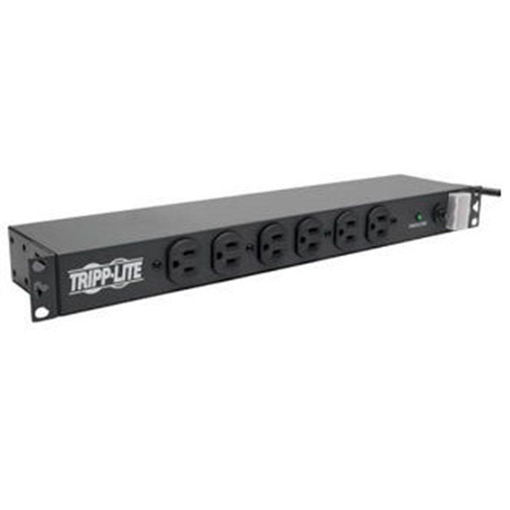 Eaton DRS-1215 14-Outlet Economy Network Server Surge Protector, 15 ft. (4.57 m) Cord, 3000 Joules, 1U Rack-Mount