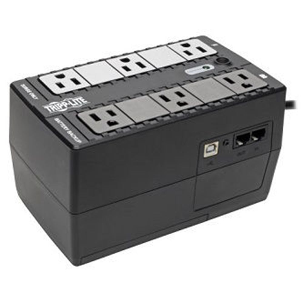Eaton INTERNET350U 350VA 210W Standby UPS - 6 NEMA 5-15R Outlets, 120V, 50/60 Hz, USB, 5-15P Plug, Desktop/Wall Mount