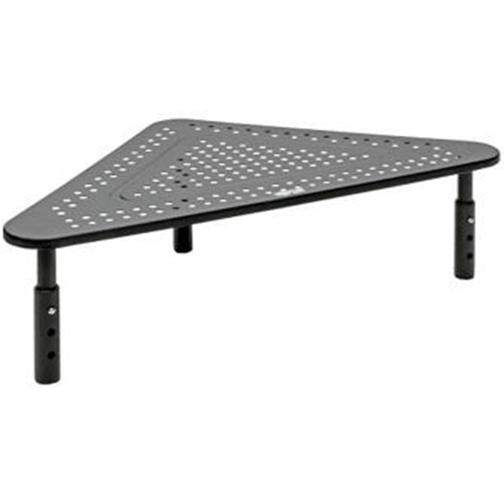 Eaton MR1220M Monitor Riser for Desk, 12 x 20 in. - Height Adjustable, Corner, Metal, Black
