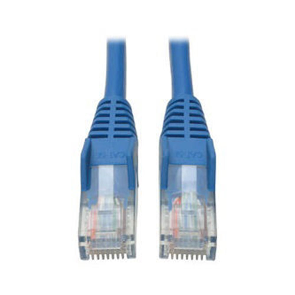 Eaton N001-005-BL Cat5e 350 MHz Snagless Molded (UTP) Ethernet Cable (RJ45 M/M), PoE - Blue, 5 ft. (1.52 m)