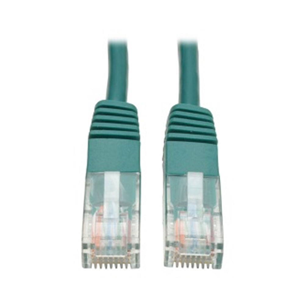 Eaton N002-001-GN Cat5e 350 MHz Molded (UTP) Ethernet Cable (RJ45 M/M), PoE - Green, 1 ft. (0.31 m)