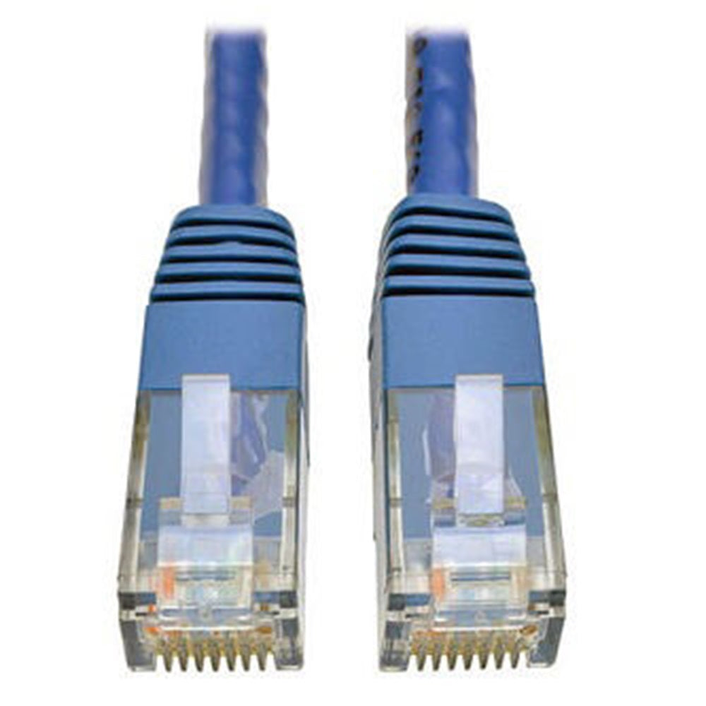 Eaton N200-005-BL Cat6 Gigabit Molded (UTP) Ethernet Cable (RJ45 M/M), PoE, Blue, 5 ft. (1.52 m)