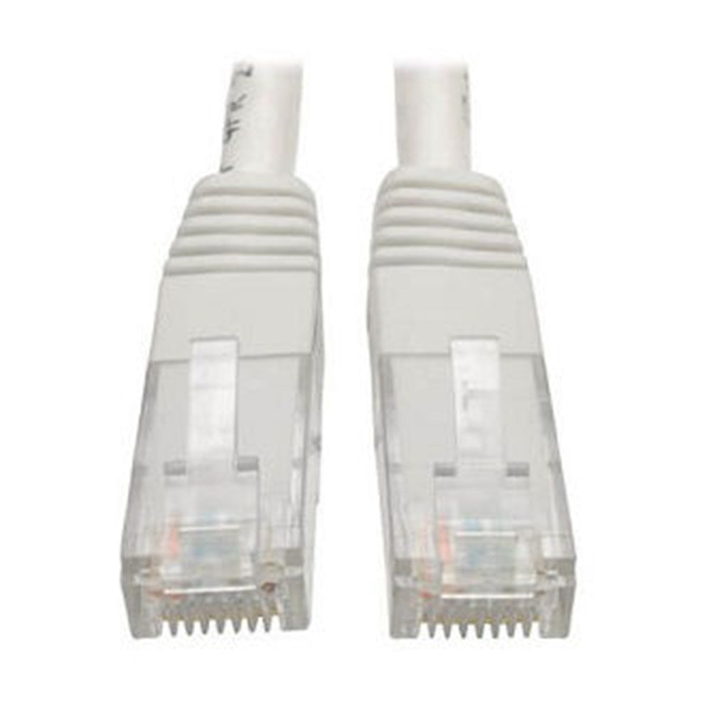 Eaton N200-005-WH Cat6 Gigabit Molded (UTP) Ethernet Cable (RJ45 M/M), PoE, White, 5 ft. (1.52 m)