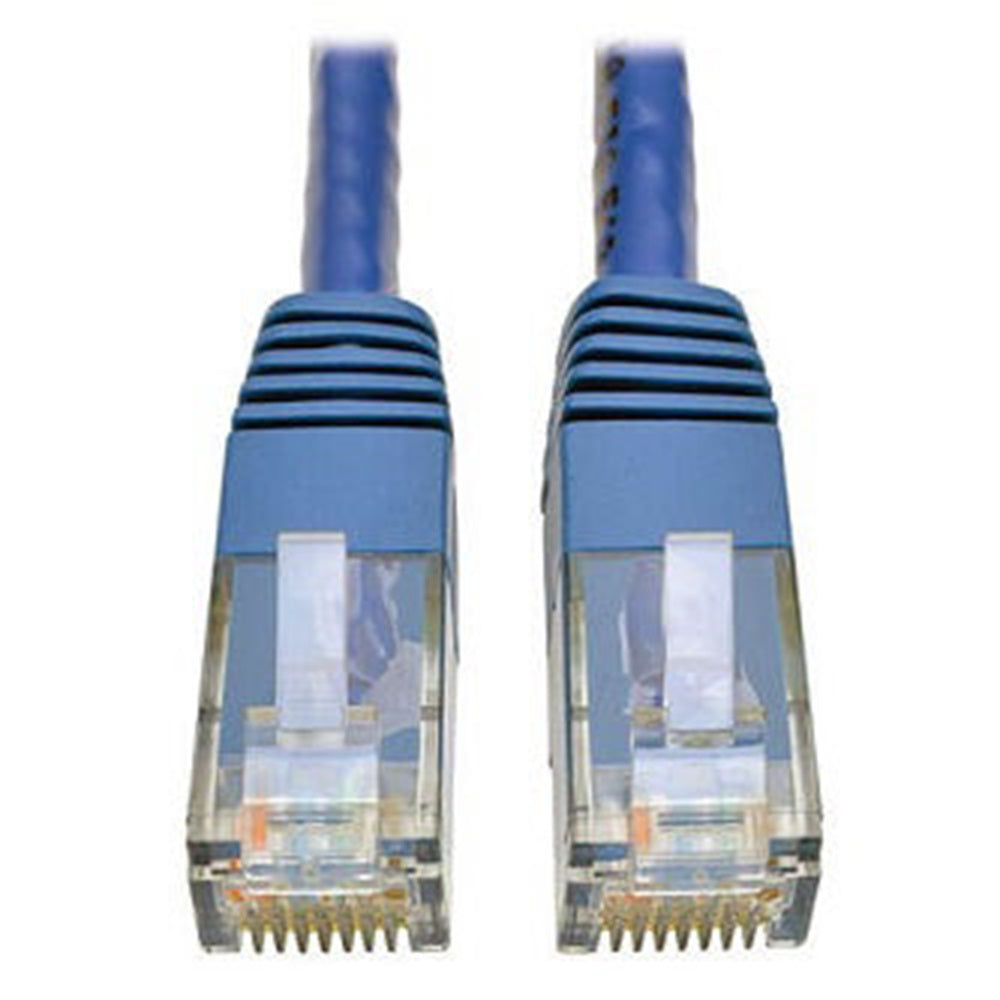 Eaton N200-010-BL Cat6 Gigabit Molded (UTP) Ethernet Cable (RJ45 M/M), PoE, Blue, 10 ft. (3.05 m)