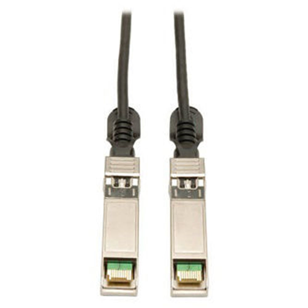 Eaton N280-05M-BK SFP+ 10Gbase-CU Passive Twinax Copper Cable, SFP-H10GB-CU5M Compatible, Black, 5M (16.4 ft.)