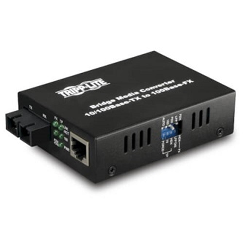 Eaton N784-001-SC Gigabit Multimode Fiber to Ethernet Media Converter, 10/100BaseT to 100BaseFX-SC, 2km, 1310nm