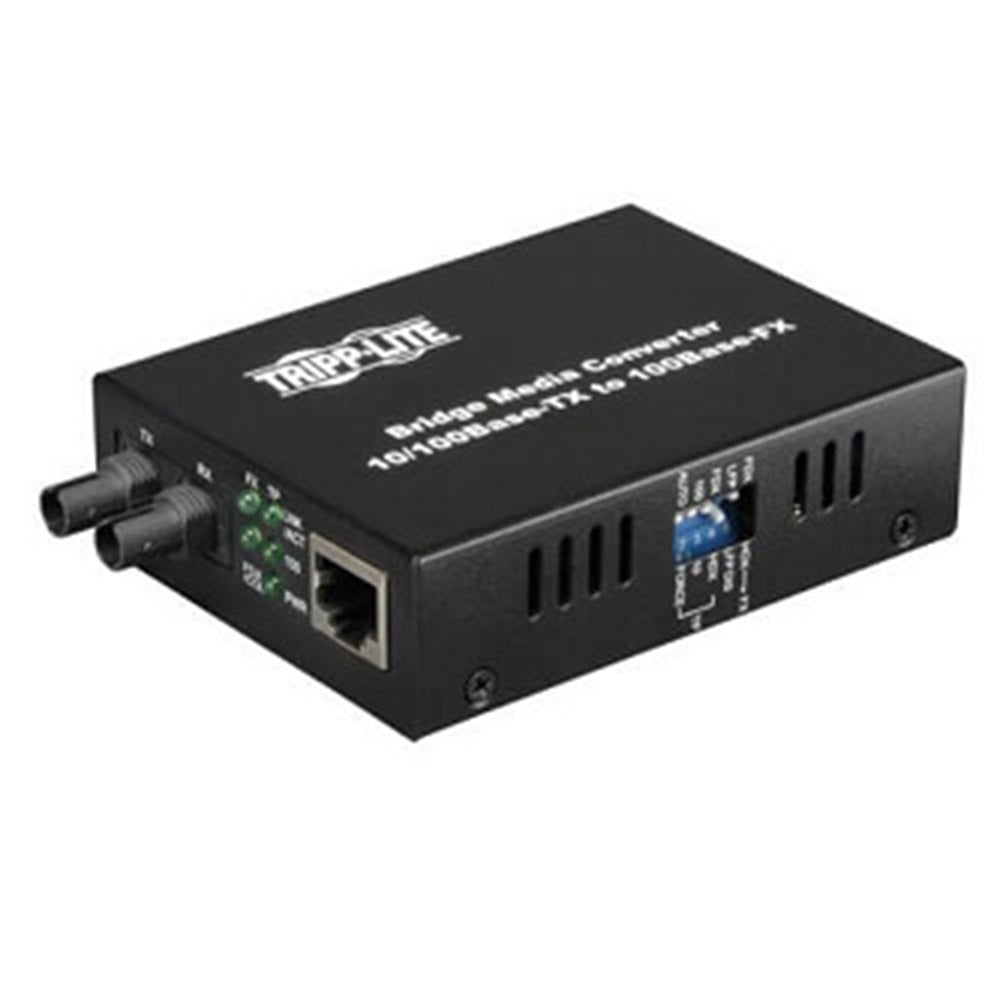 Eaton N784-001-ST Multimode Fiber to Ethernet Media Converter, 10/100BaseT to 100BaseFX-ST, 2km, 1310nm