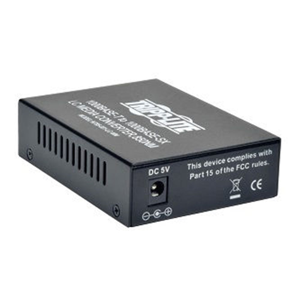 Eaton N785-001-LC-MM 10/100/1000 LC Multimode Fiber to Ethernet Media Converter, 550M, 850nm