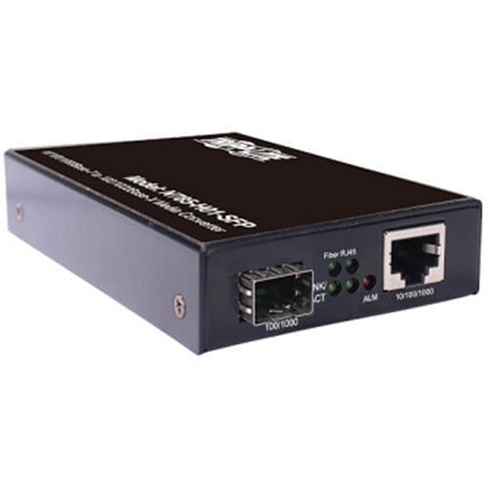 Eaton N785-H01-SFP Hardened Gigabit Fiber to Ethernet Media Converter, 10/100/1000 Mbps, RJ45/SFP, -10 to 60 C