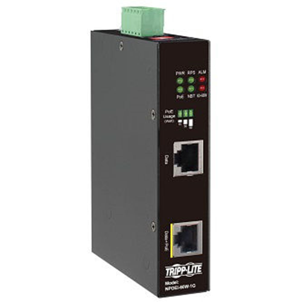 Eaton NPOEI-60W-1G Ind Ethernet Poe Injector, 60W