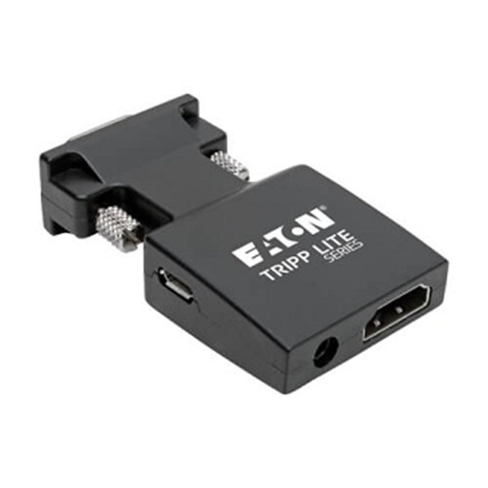 Eaton P131-000-A-DISP HDMI to VGA Active Adapter Video Converter with Audio (F/M)