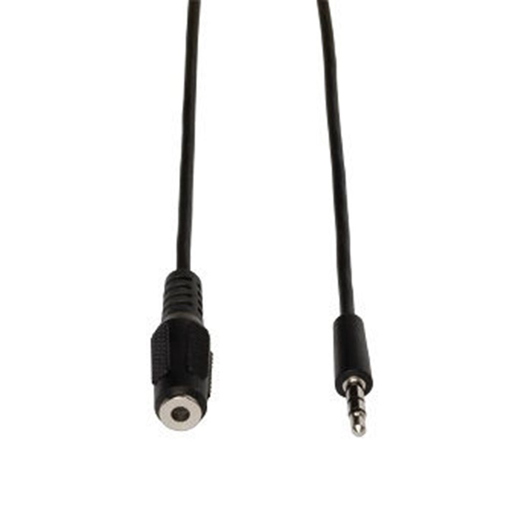 Eaton P311-010 3.5mm Mini Stereo Audio Extension Cable for Speakers and Headphones (M/F), 10 ft. (3.05 m)