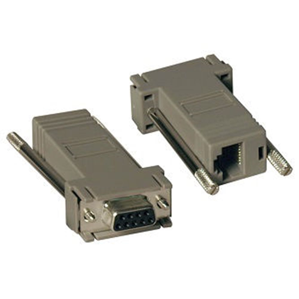 Eaton P450-000 Tripp Lite 2PC DB9F-RJ45 NUL MOD ADAP KIT